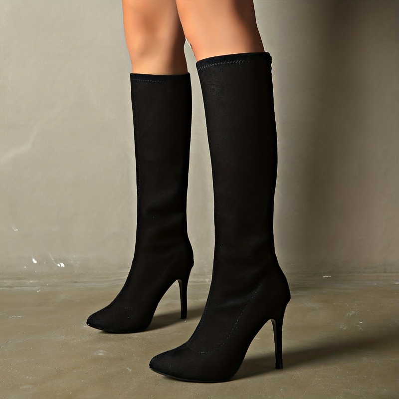 Women'S Fashion Knee High Boots - Женские модные ботинки Длинные сапоги с