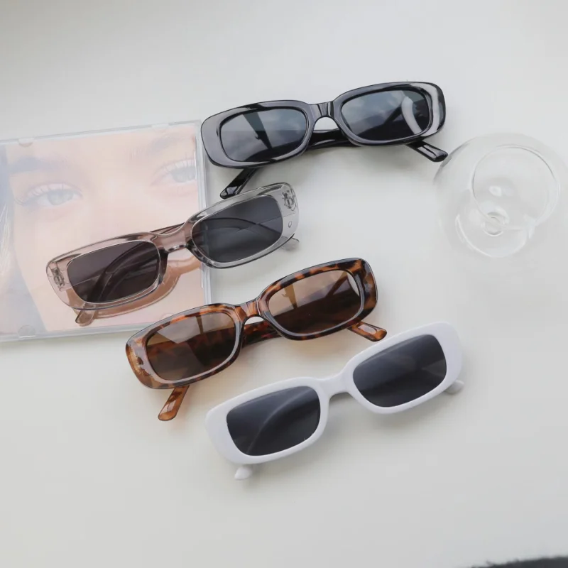 Women'S Fashion Reading Glasses - Винтажные маленькие квадратные солнцезащитные очки для