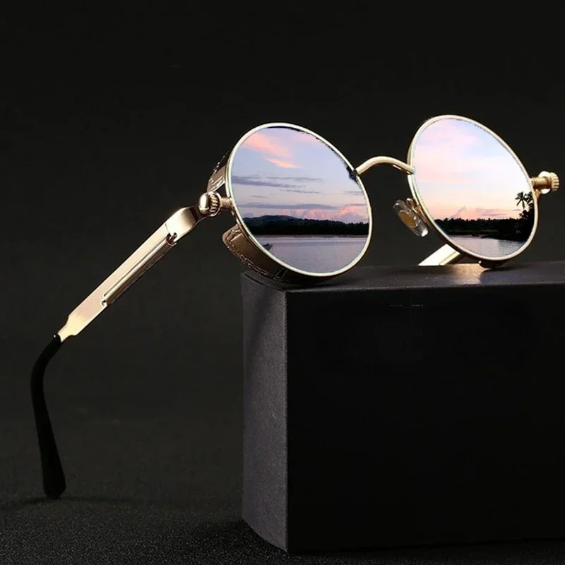 Women Fashion Glasses - Классические солнцезащитные очки в стиле стимпанк