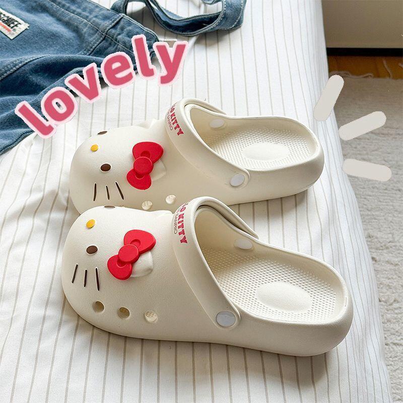 Women Fashion Drawing - Сандалии Croc для девочек Hello Kitty,