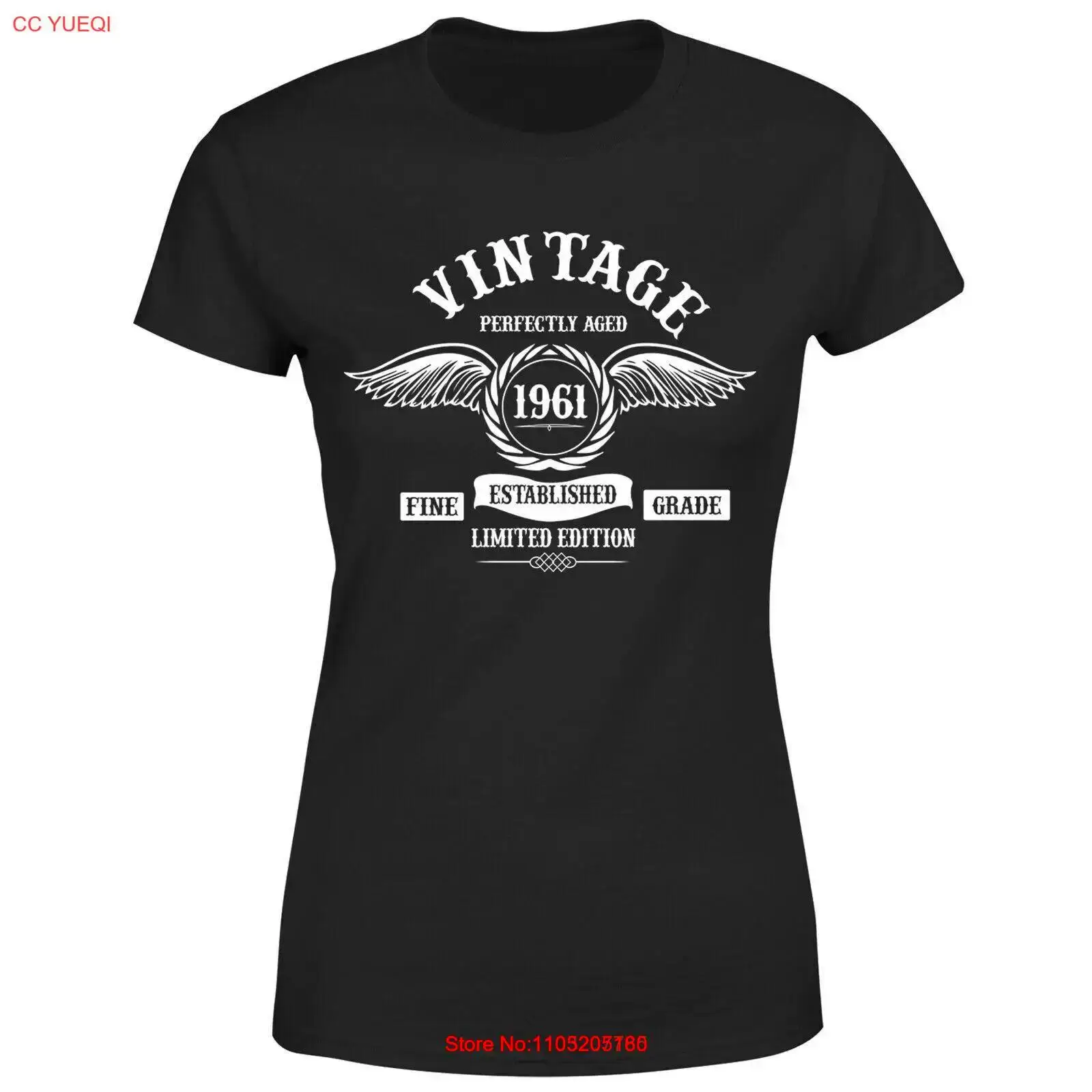 Women'S Fashion Graphic Tees - Персонализированная винтажная женская футболка Perfectly Age