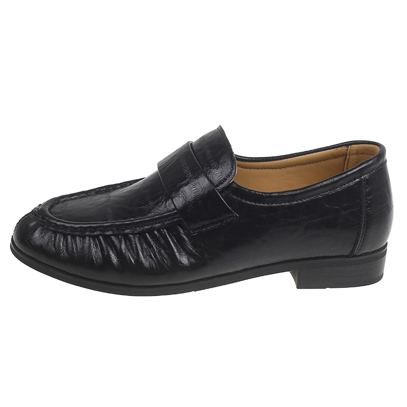 Women'S Fashion Loafers - Модные женские туфли-лоферы с круглым носком