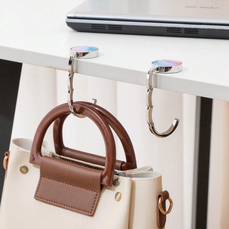 Women Fashion Handbags - Новый модный складной крючок для сумки,