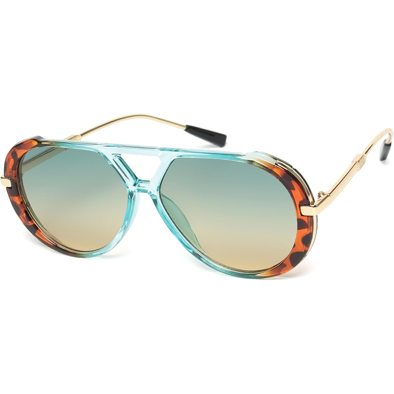 Women'S Fashion In The 70S - Солнцезащитные очки KENBO Retro Gold Aviator