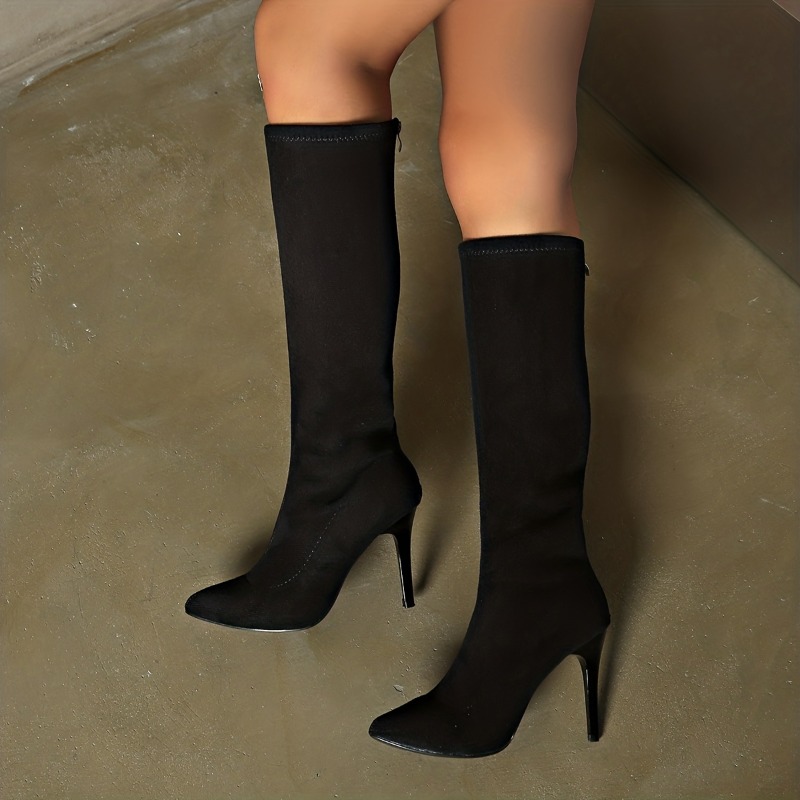 Женские модные ботинки 	 Длинн – обзор и цена Women'S Fashion Knee High Boots