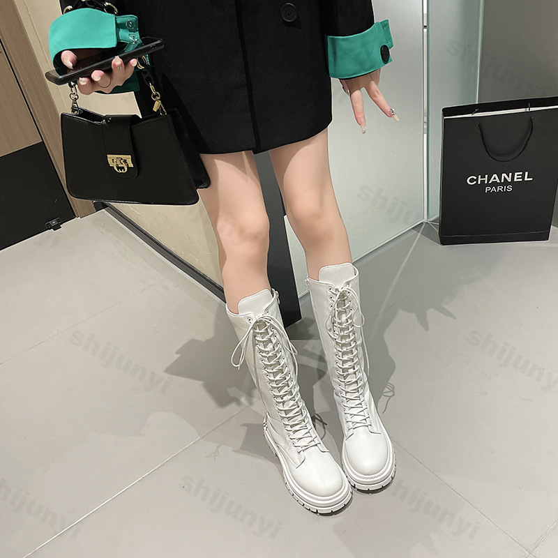 Женские сапоги-ботфорты на пла – обзор и цена Women'S Fashion Knee High Boots