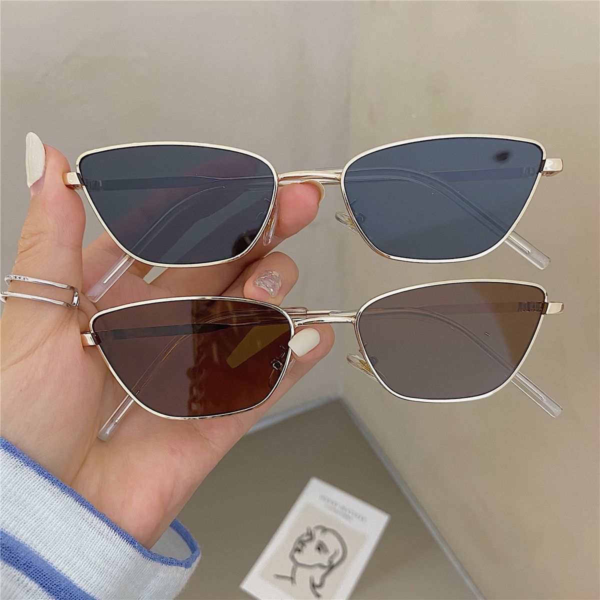Модные металлические солнцезащ – обзор и цена Women Fashion Glasses